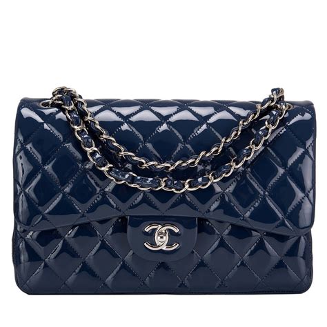 chanel navy flap bag|chanel full flap bag.